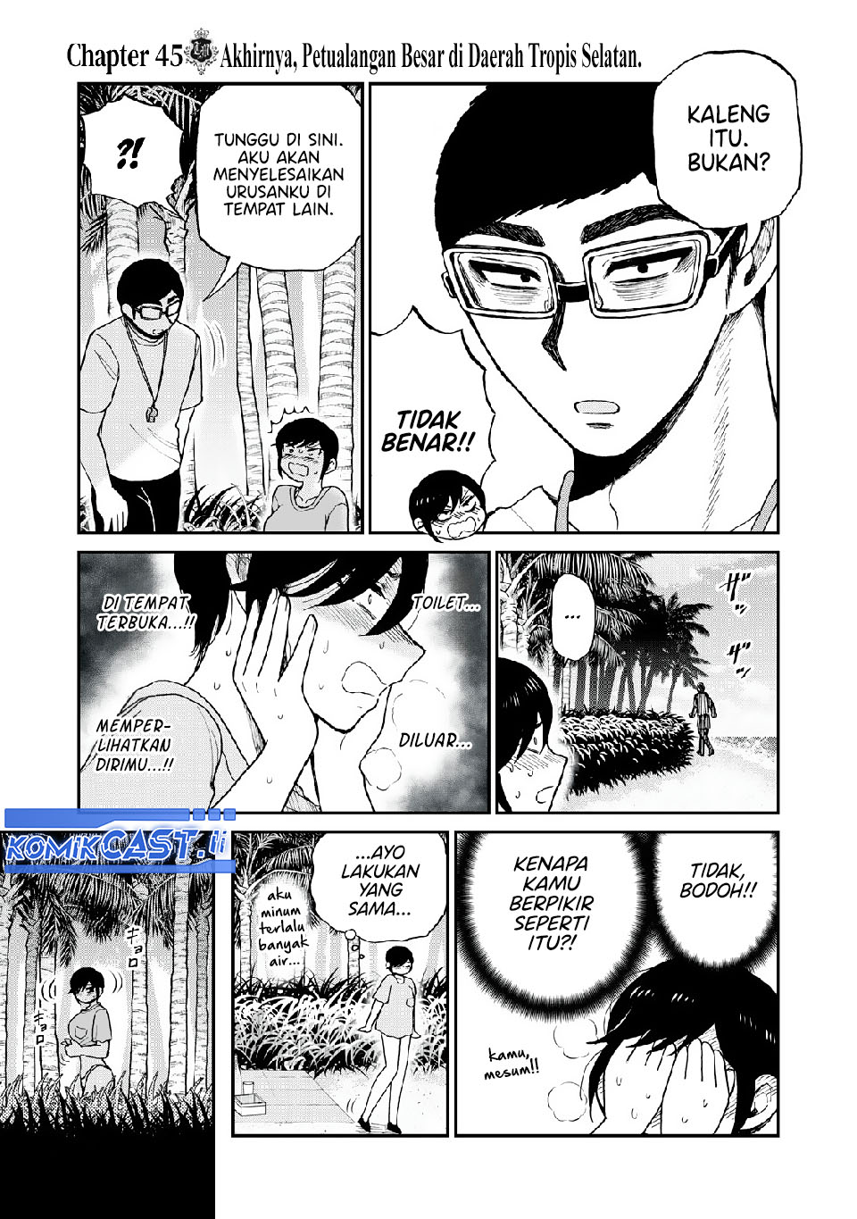 Arakure Ojousama wa MonMon Shiteiru Chapter 45 Bahasa Indonesia