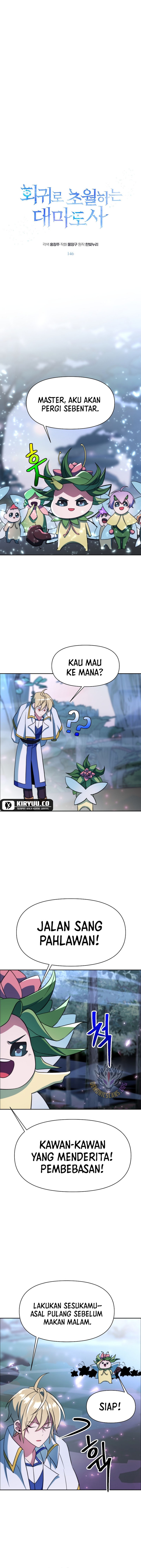 Archmage Transcending Through Regression Chapter 146 Bahasa Indonesia