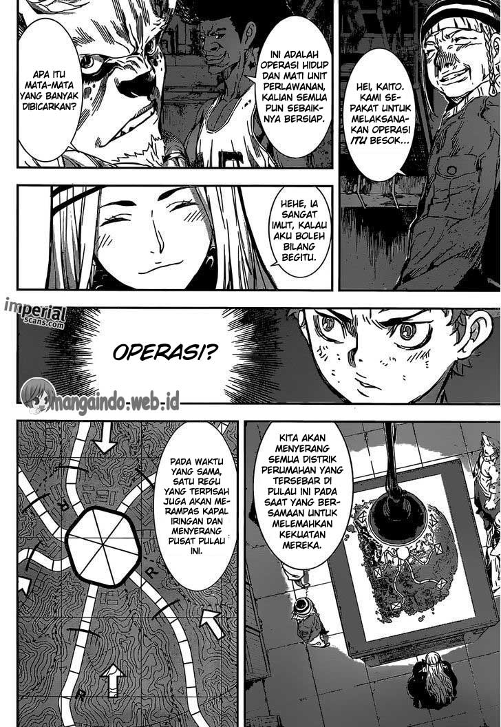 Area D: Inou Ryouiki Chapter 127 Bahasa Indonesia