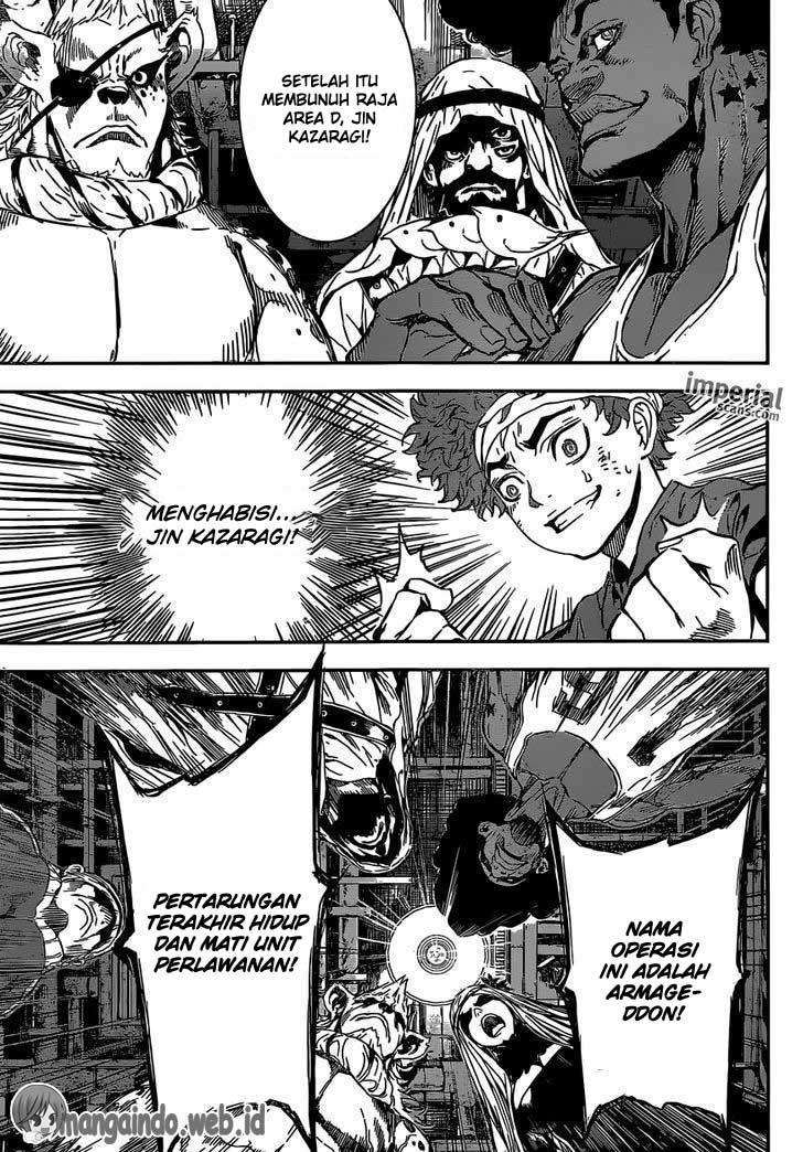 Area D: Inou Ryouiki Chapter 127 Bahasa Indonesia