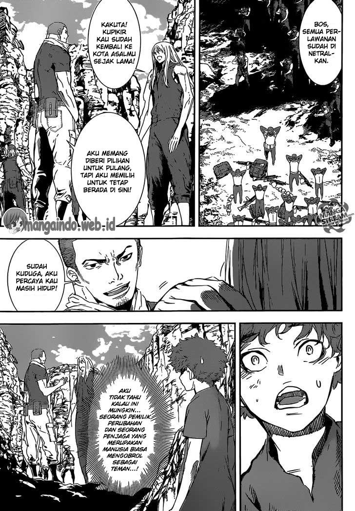 Area D: Inou Ryouiki Chapter 133 Bahasa Indonesia