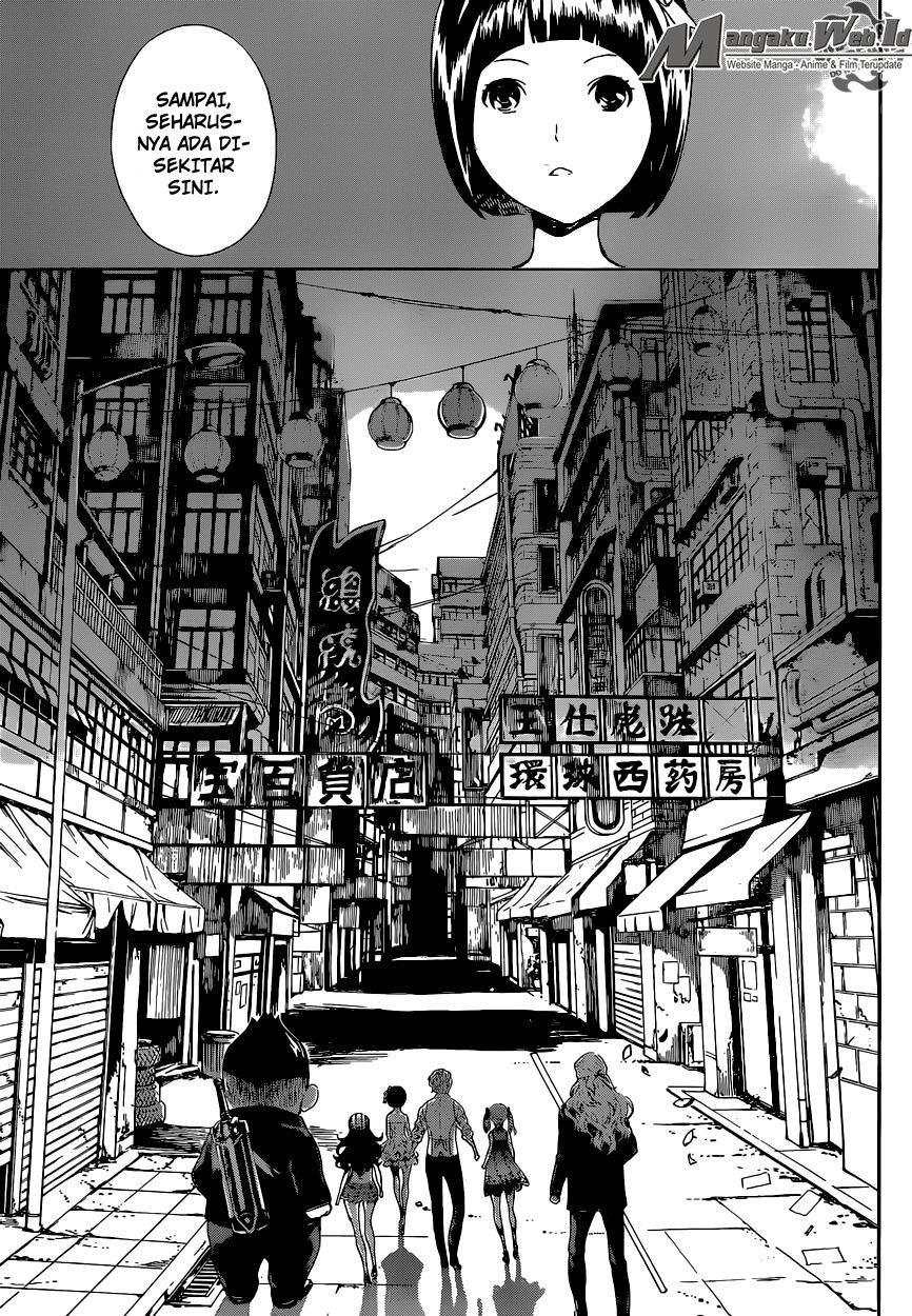 Area D: Inou Ryouiki Chapter 57 Bahasa Indonesia