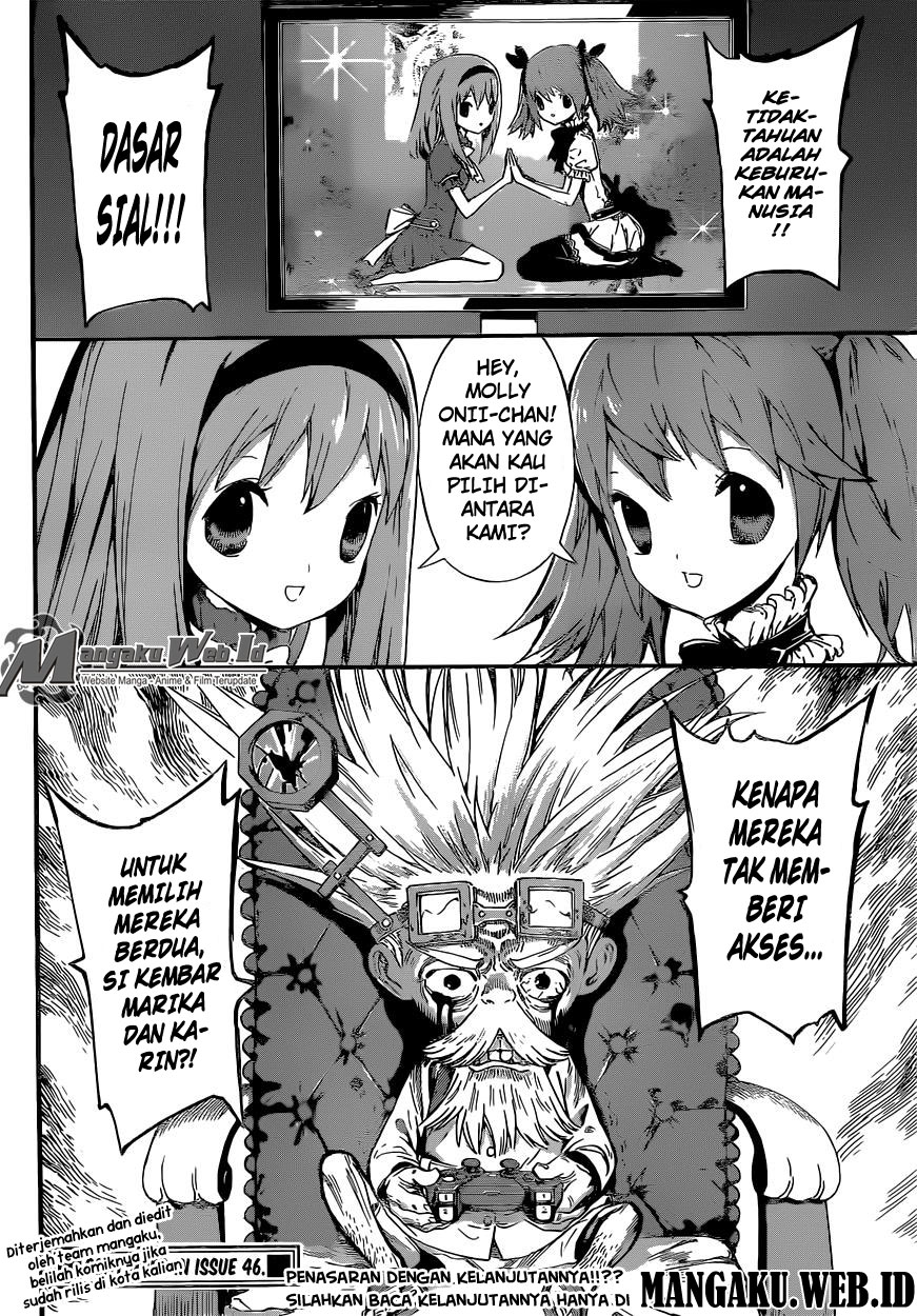 Area D: Inou Ryouiki Chapter 57 Bahasa Indonesia