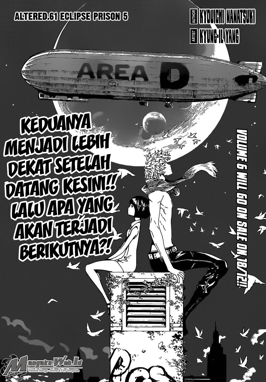 Area D: Inou Ryouiki Chapter 61 Bahasa Indonesia