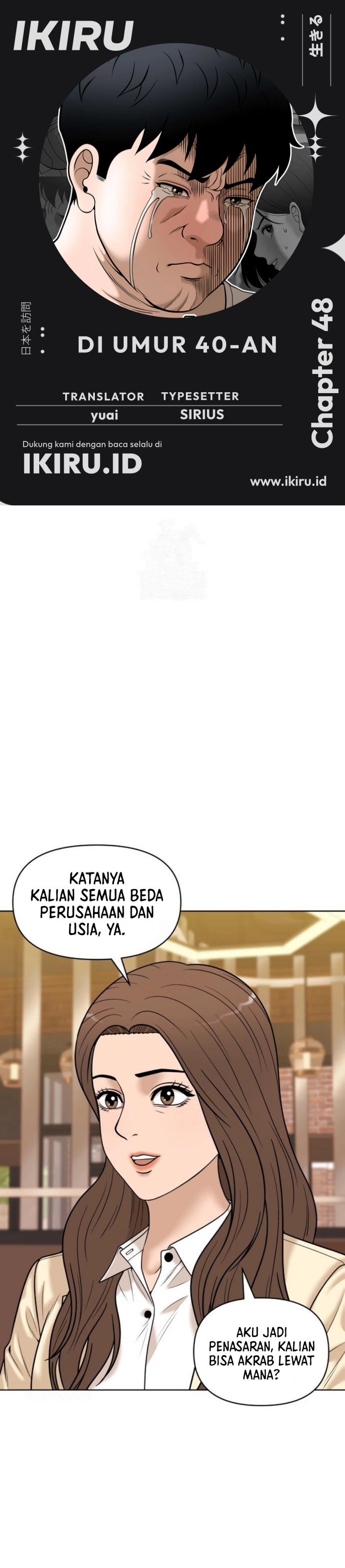 Around Forty Chapter 48 Bahasa Indonesia
