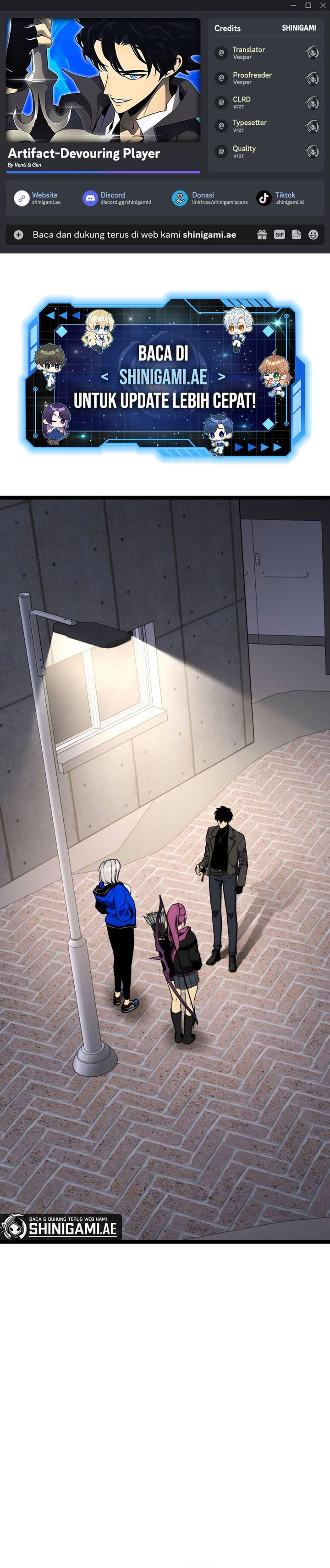 Artifact-Devouring Player Chapter 18 Bahasa Indonesia