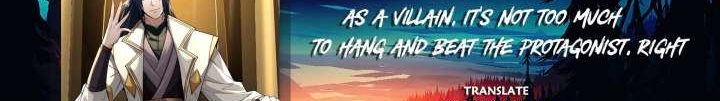As A Villain, It’s Not Too Much To Hang and Beat The Protagonist, Right chapter 1