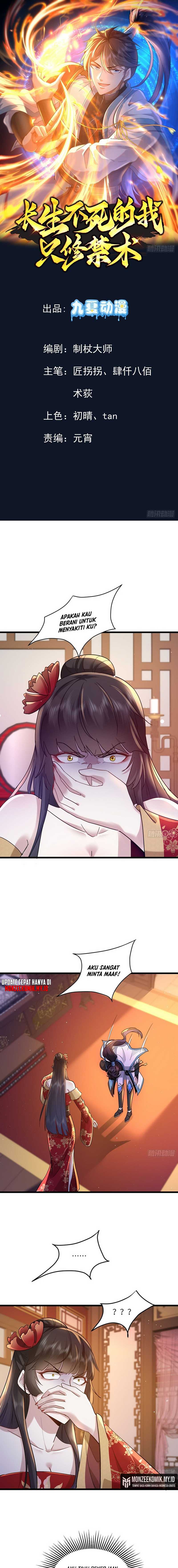 As An Immortal, I Only Practice Forbidden Arts Chapter 02 Bahasa Indonesia