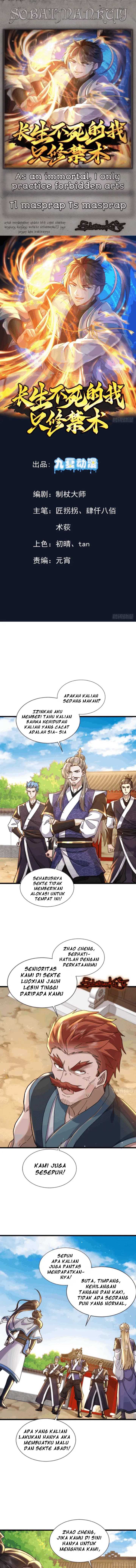 As An Immortal, I Only Practice Forbidden Arts chapter 8