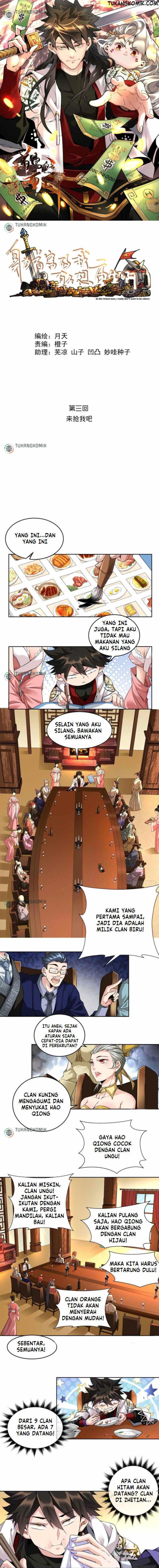 As The Richest Man, I Really Don’t Want To Be Reborn Chapter 03 Bahasa Indonesia