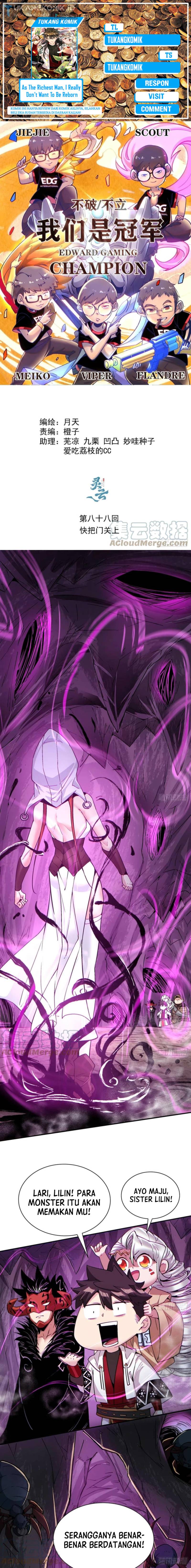 As The Richest Man, I Really Don’t Want To Be Reborn chapter 88