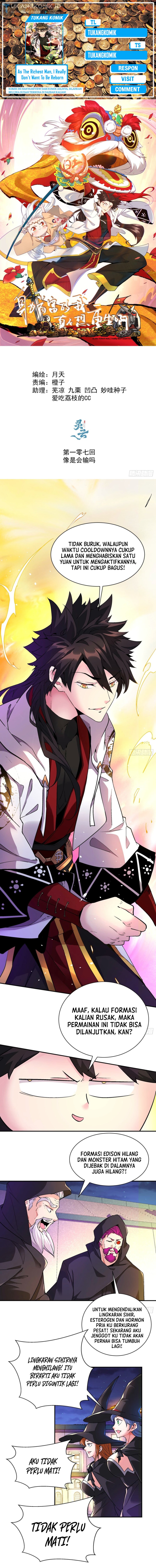 As The Richest Man, I Really Don’t Want To Be Reborn chapter 107