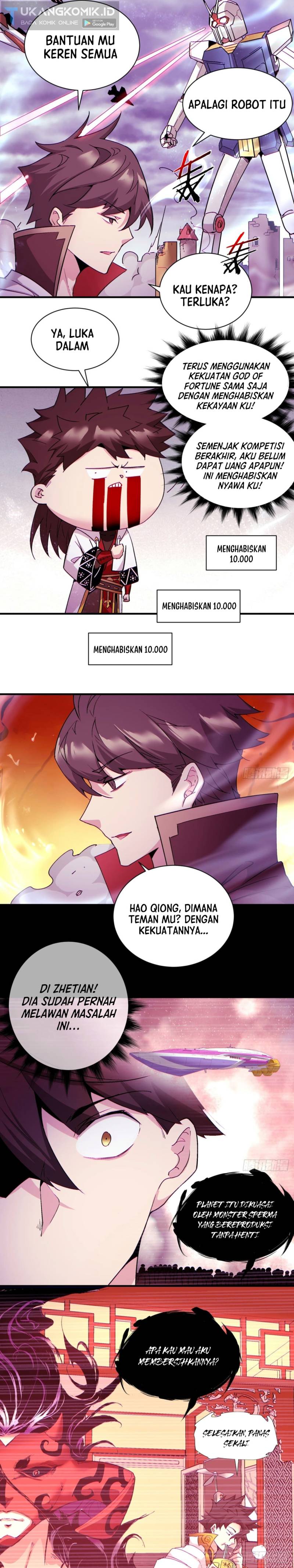 As The Richest Man, I Really Don’t Want To Be Reborn Chapter 121 Bahasa Indonesia