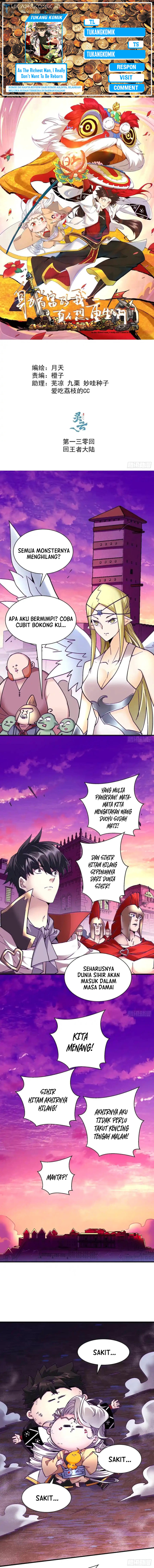 As The Richest Man, I Really Don’t Want To Be Reborn chapter 130