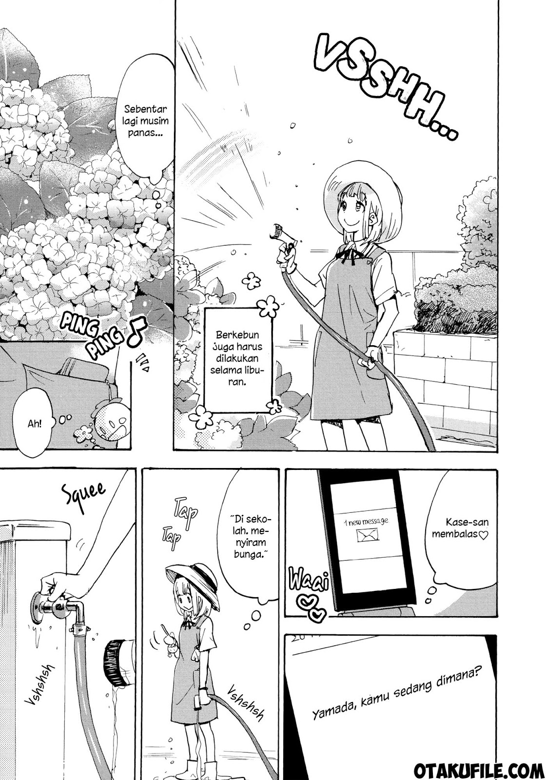 Asagao to Kase-san Chapter 10 Bahasa Indonesia