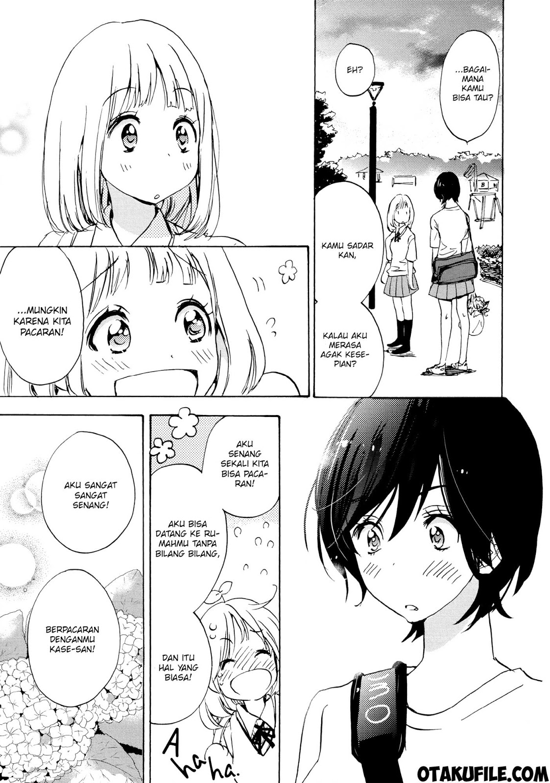 Asagao to Kase-san Chapter 10 Bahasa Indonesia