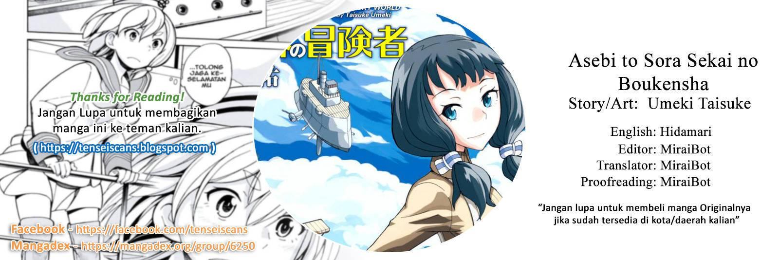Asebi to Sora Sekai no Boukensha Chapter 02 Bahasa Indonesia