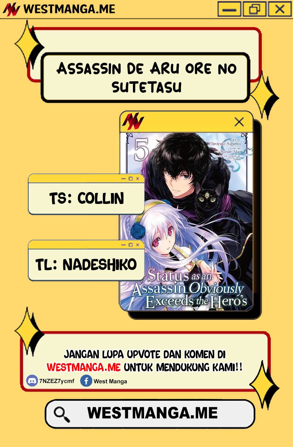 Assassin de aru Ore no Sutetasu ga Yuusha Chapter 35 Bahasa Indonesia