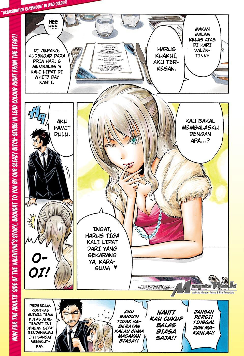 Assassination Classroom chapter 160