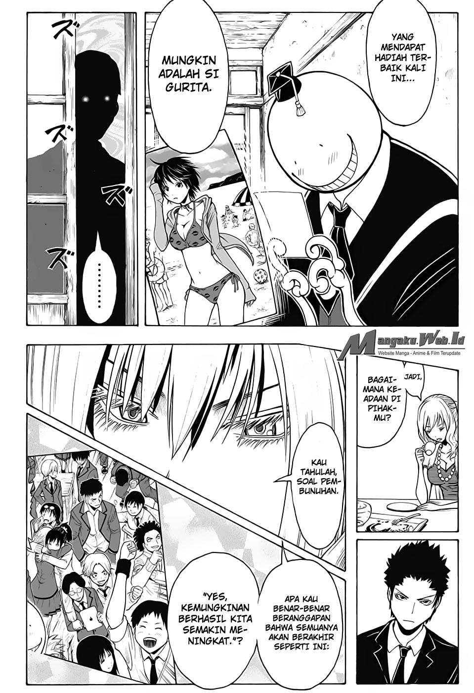 Assassination Classroom chapter 160