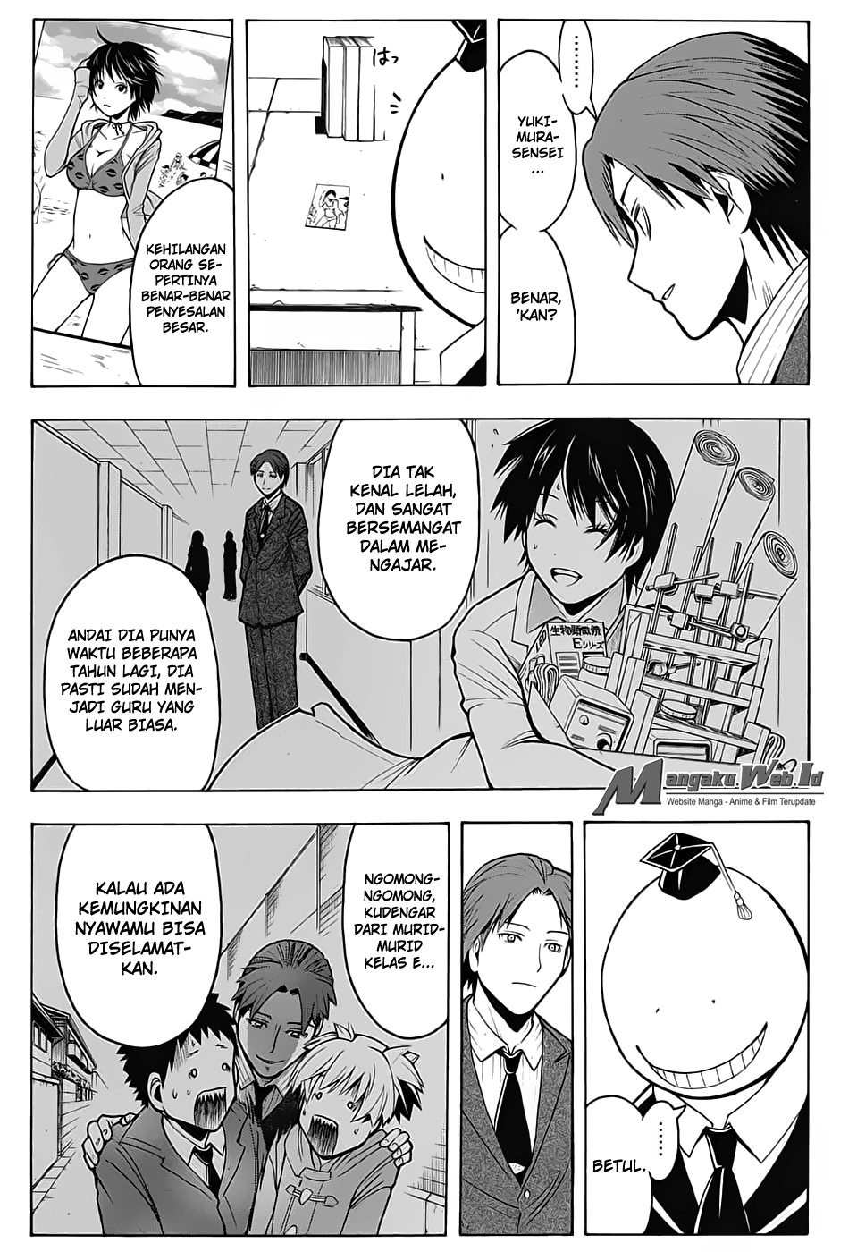 Assassination Classroom chapter 160