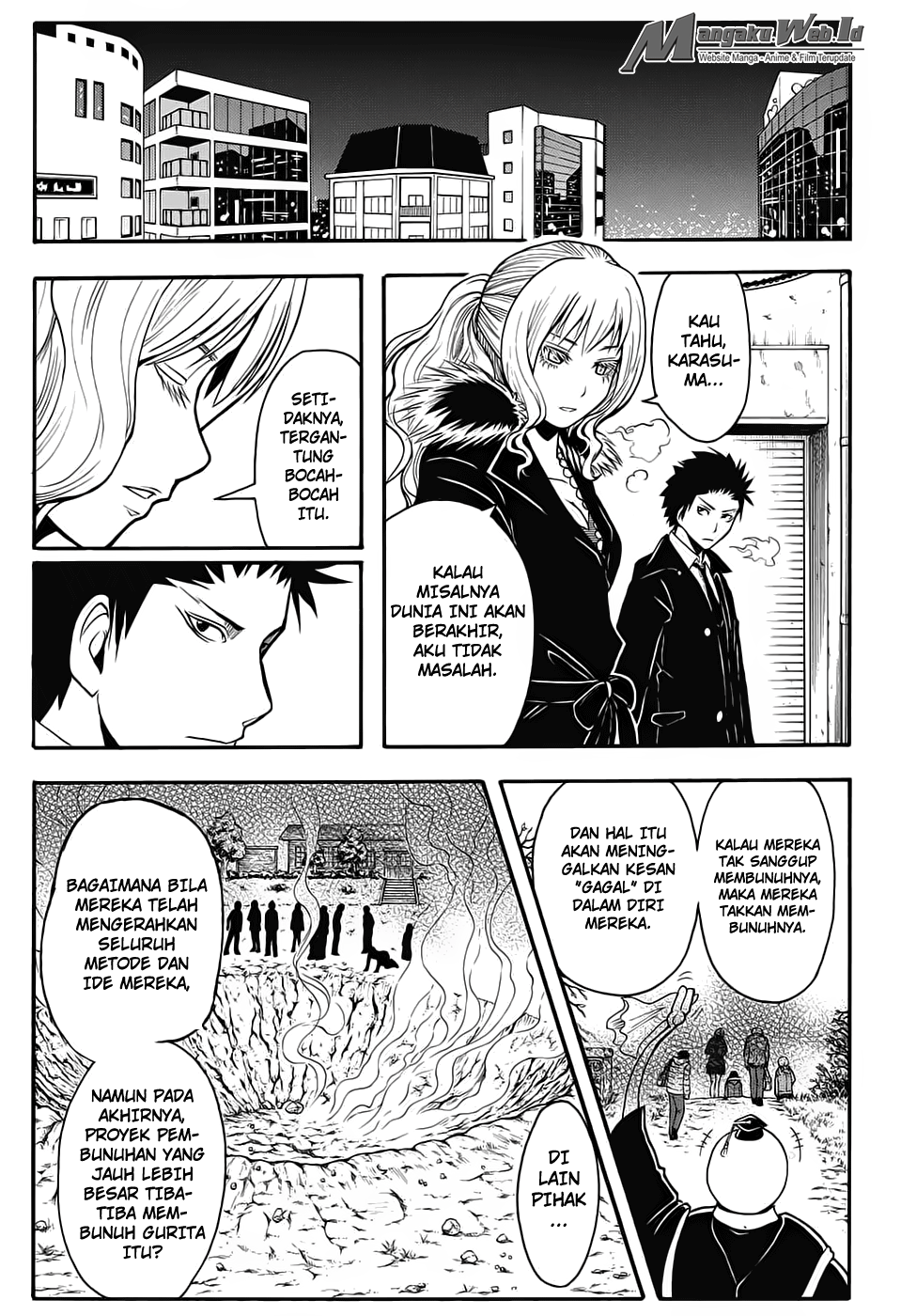 Assassination Classroom chapter 160