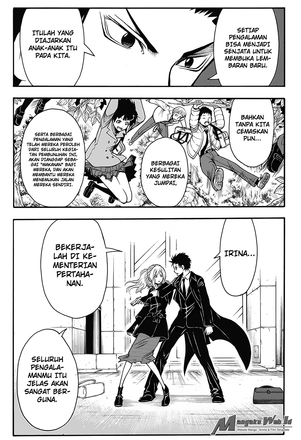 Assassination Classroom chapter 160