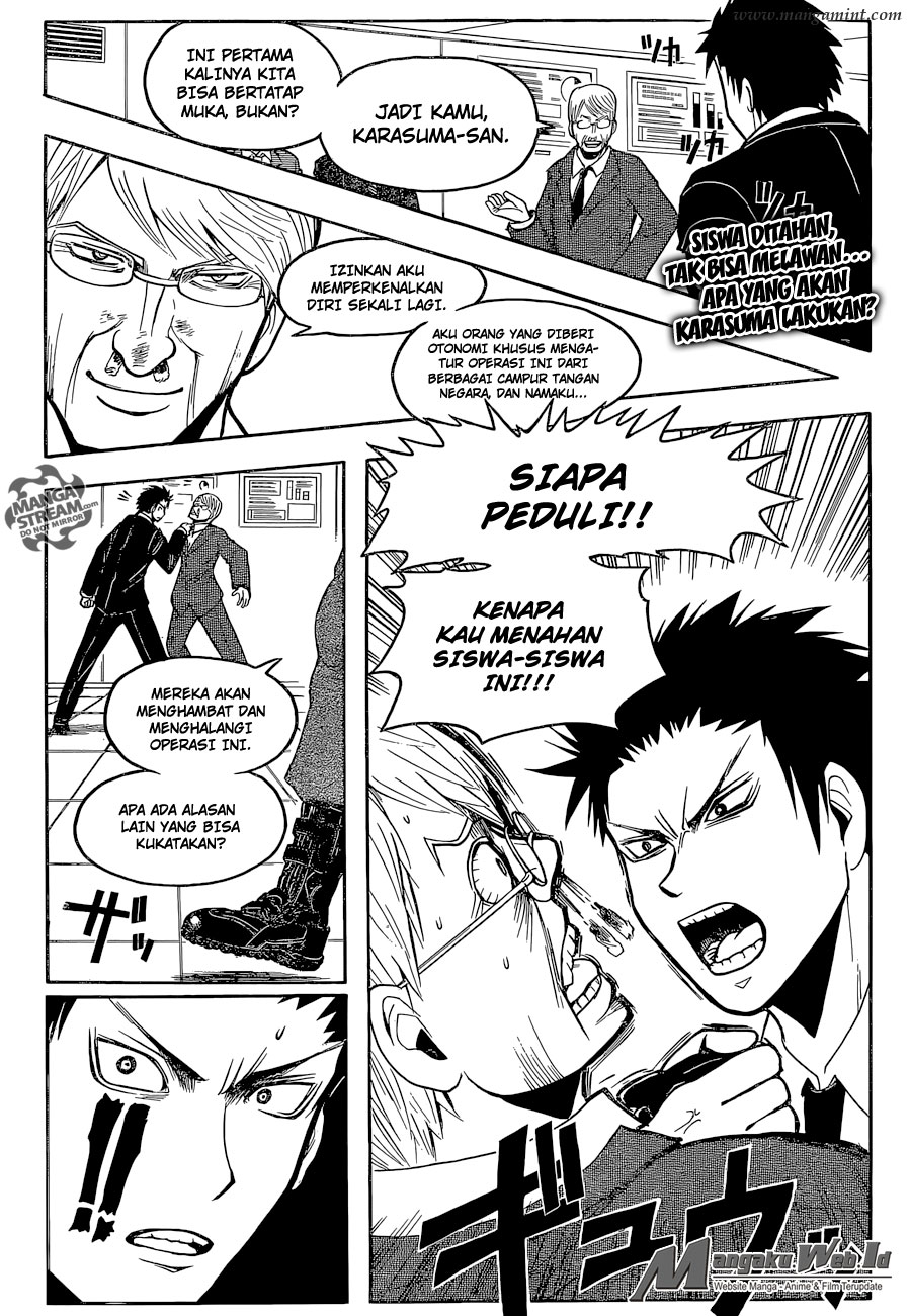 Assassination Classroom chapter 166