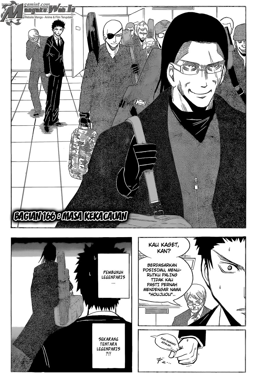 Assassination Classroom chapter 166