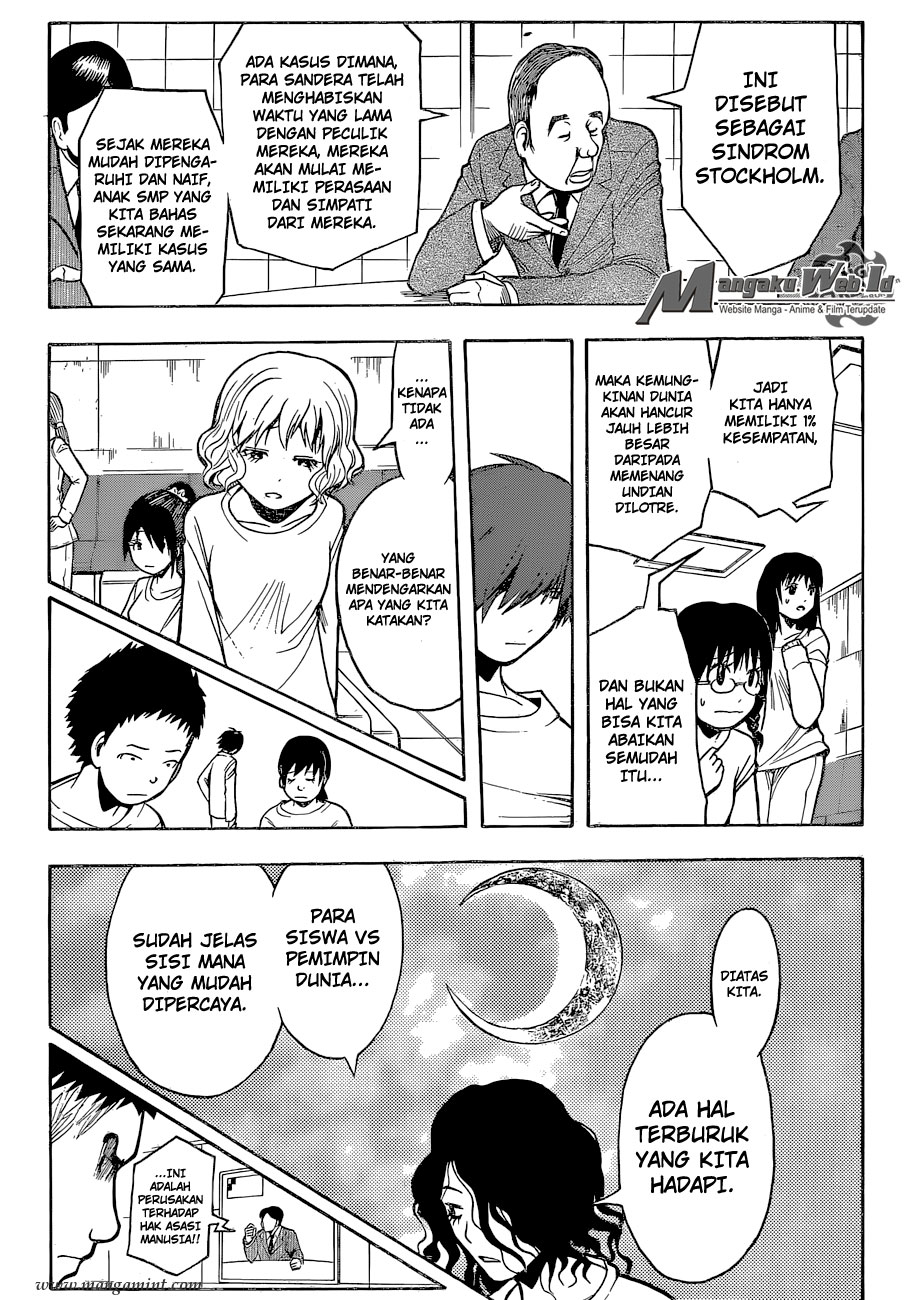 Assassination Classroom chapter 166