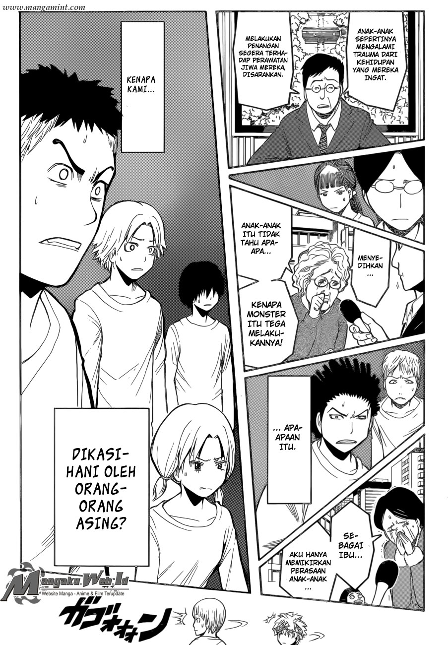 Assassination Classroom chapter 166
