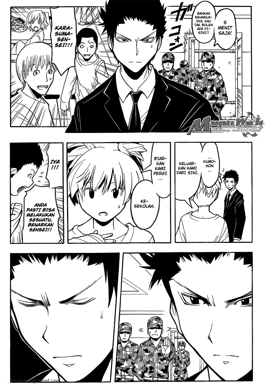 Assassination Classroom chapter 166