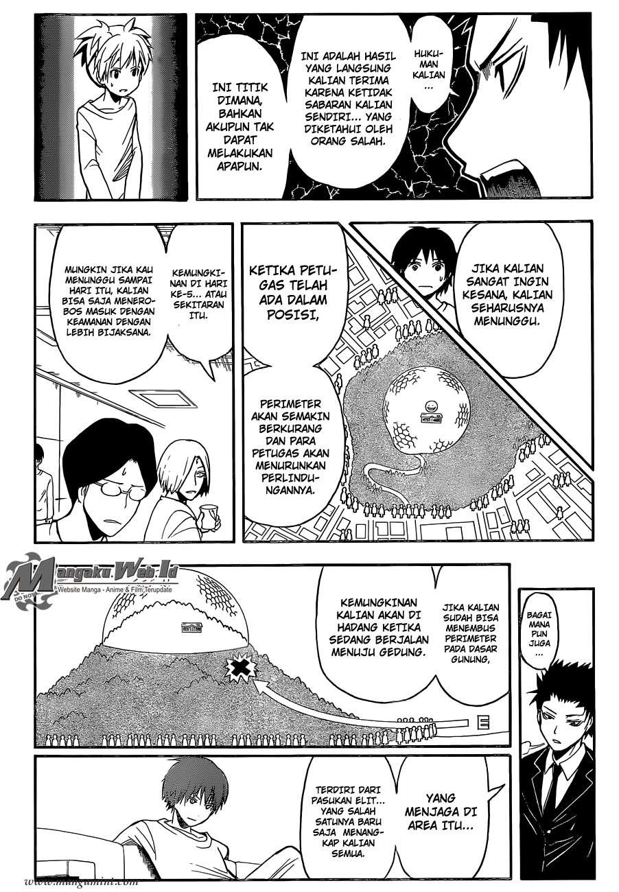 Assassination Classroom chapter 166