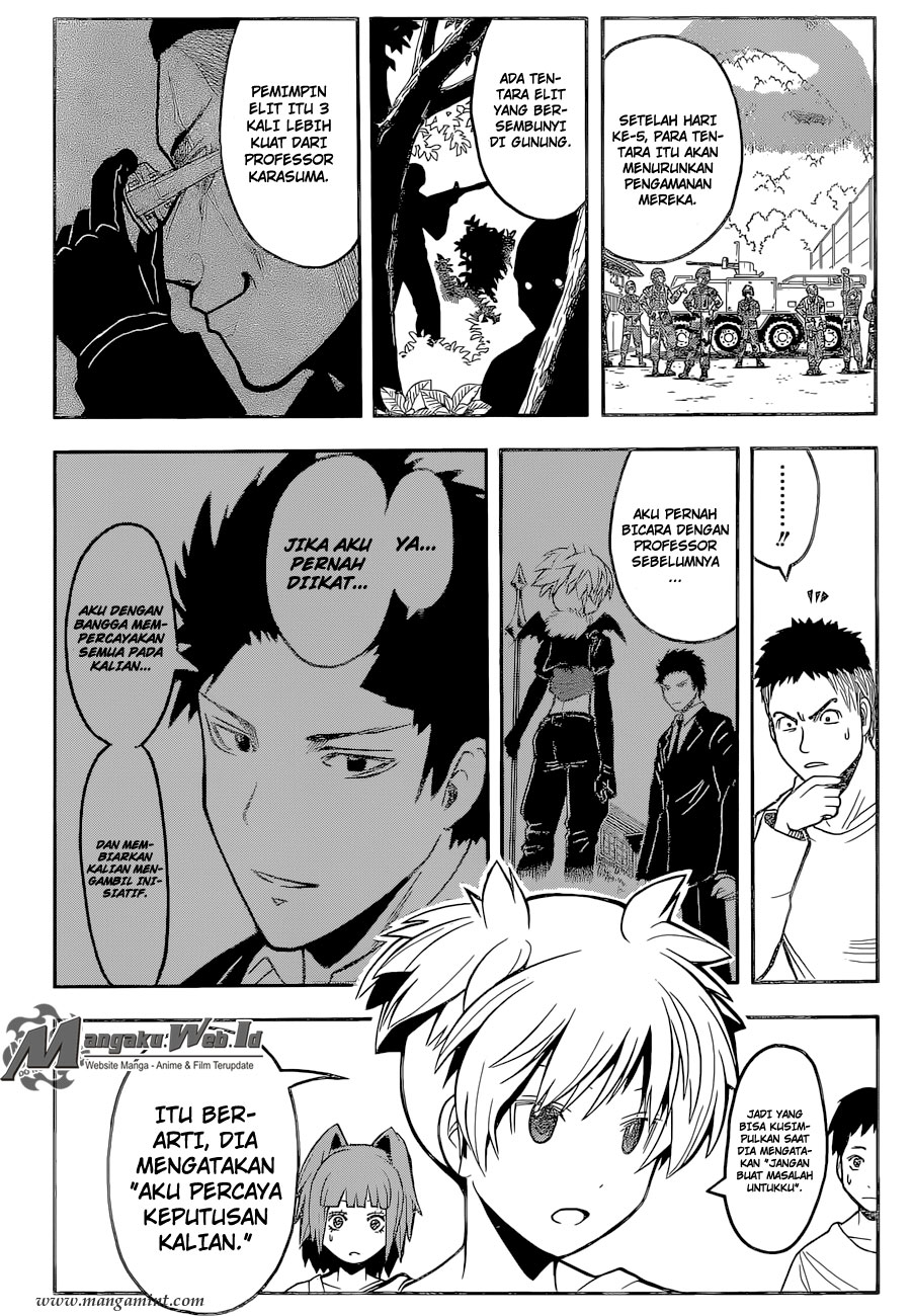 Assassination Classroom chapter 166