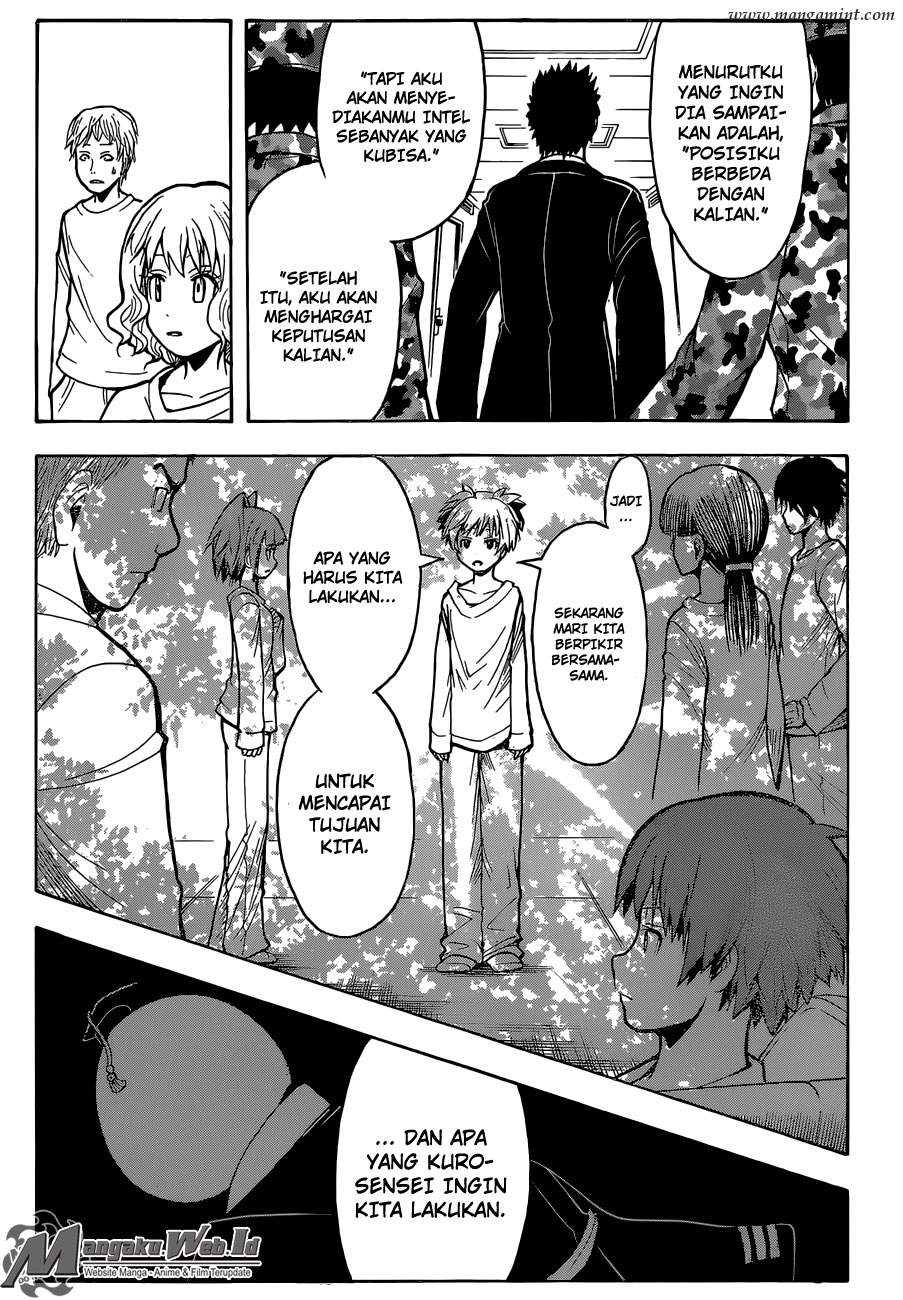 Assassination Classroom chapter 166