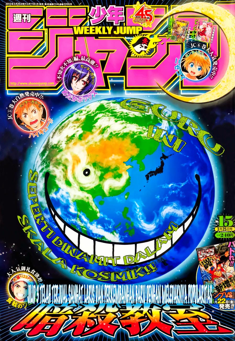 Assassination Classroom Chapter 34