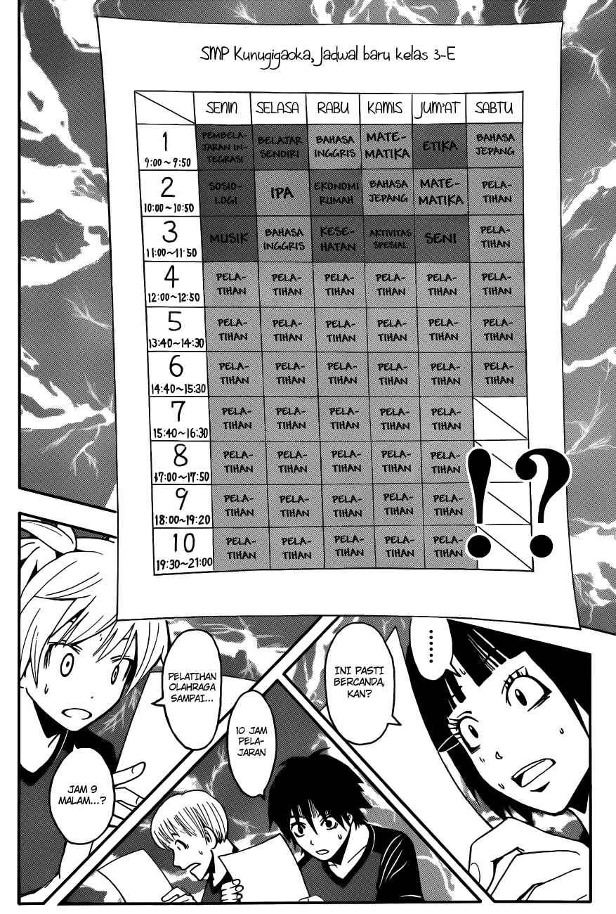 Assassination Classroom Chapter 39