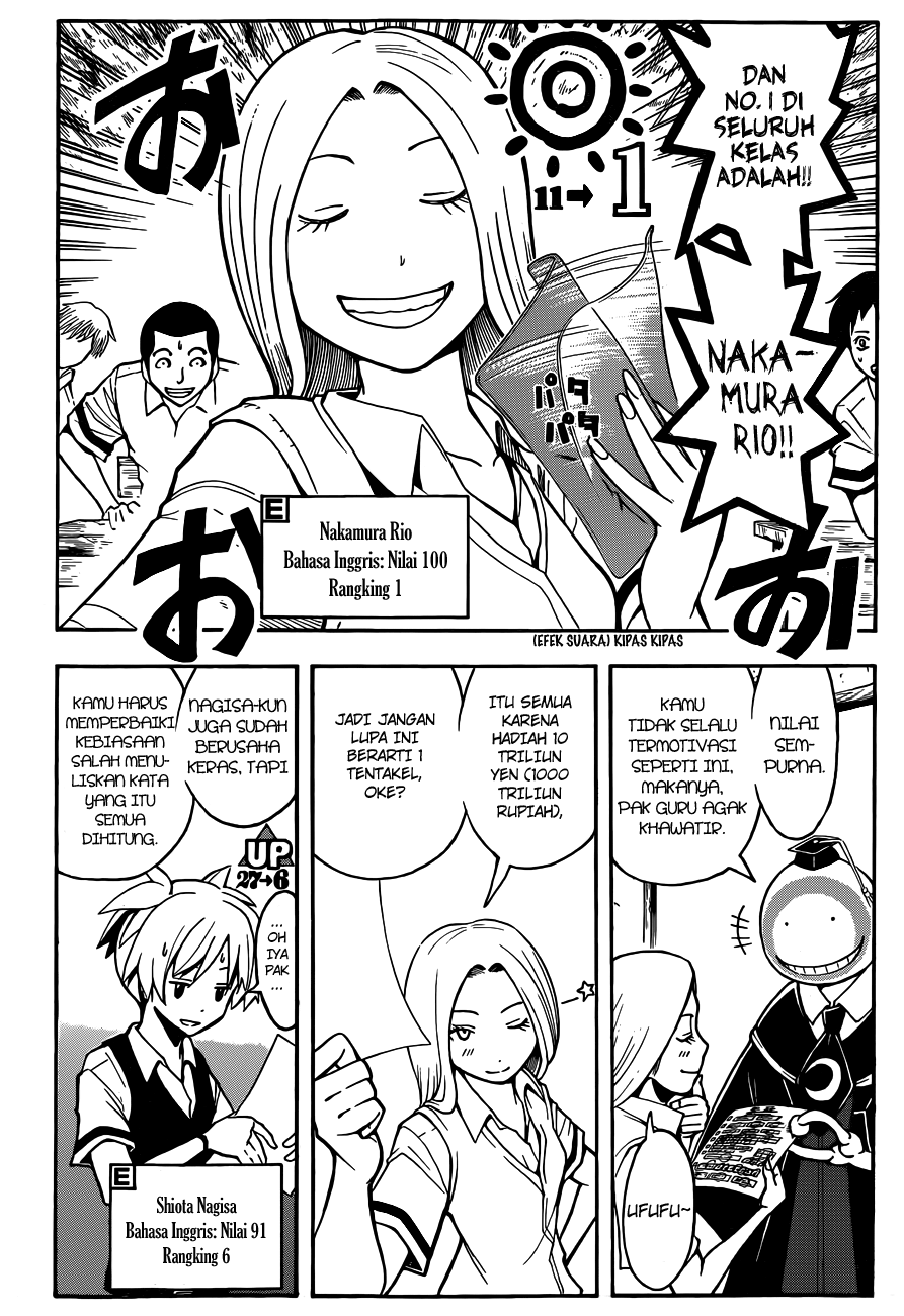 Assassination Classroom Chapter 54
