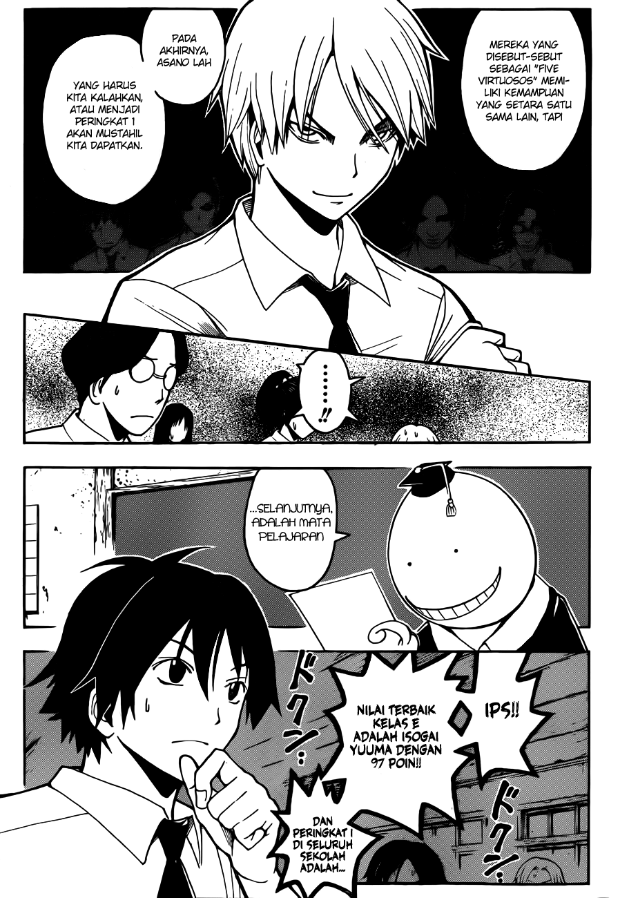 Assassination Classroom Chapter 54