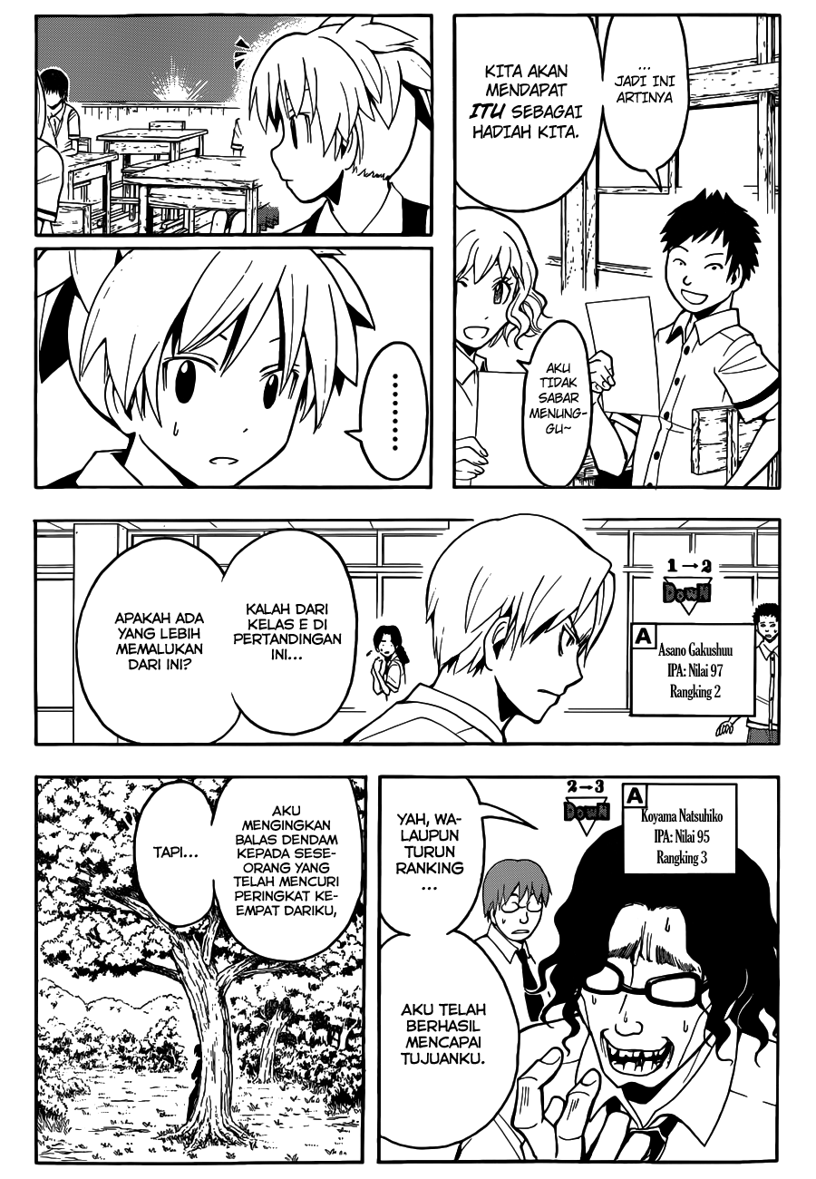 Assassination Classroom Chapter 54