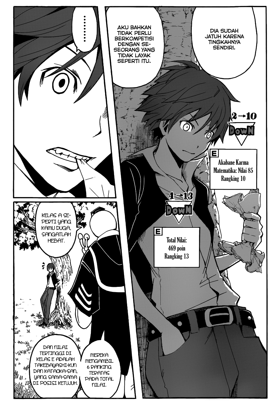 Assassination Classroom Chapter 54