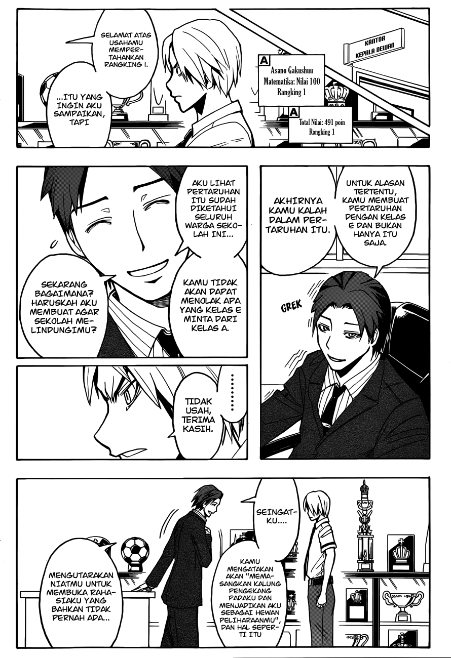 Assassination Classroom Chapter 54