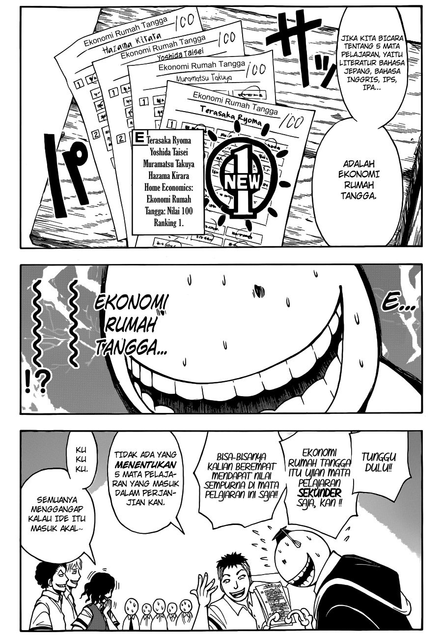 Assassination Classroom Chapter 54