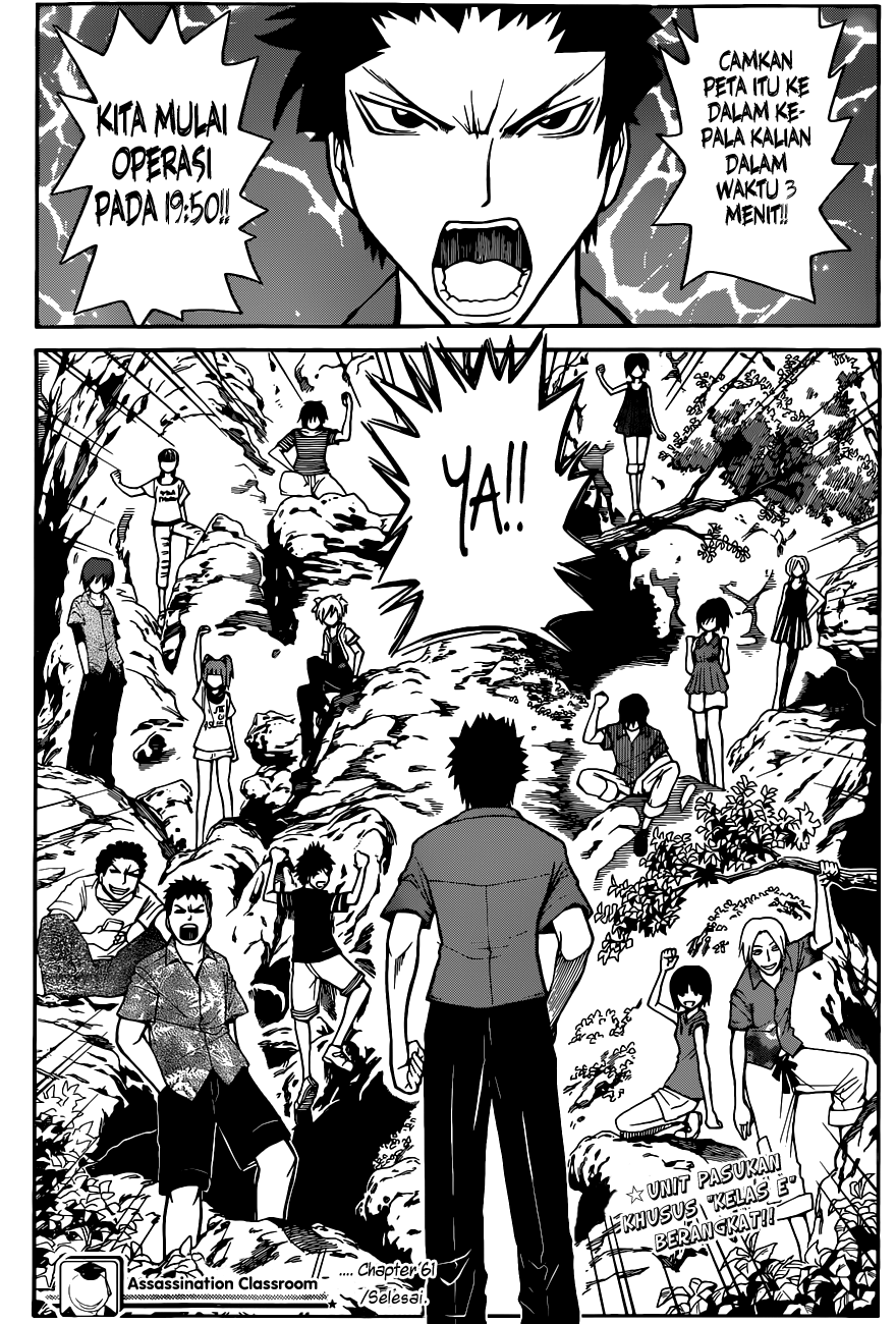 Assassination Classroom Chapter 61