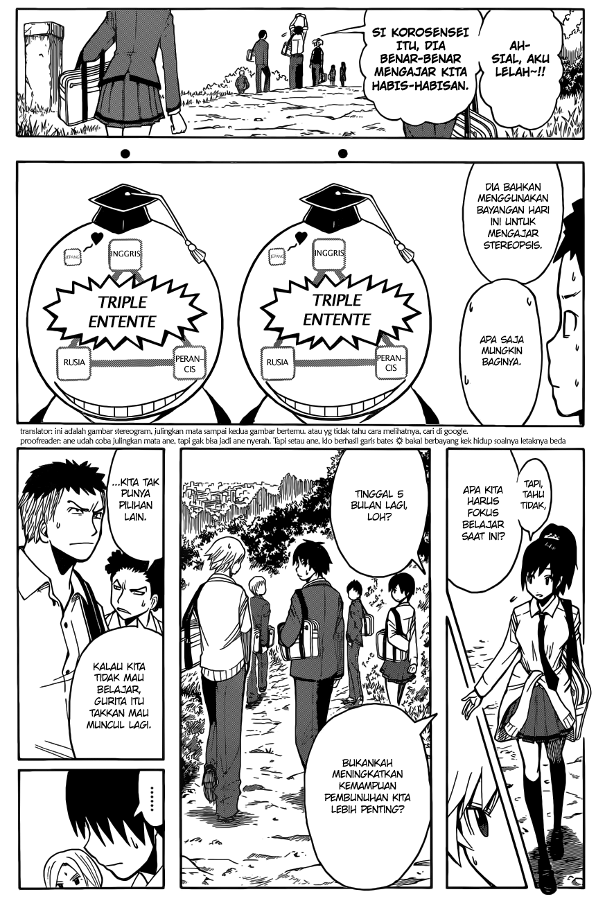 Assassination Classroom chapter 95