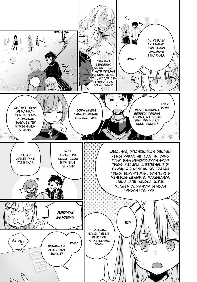 Astral Online – Maou no Noroi de Saikyou Bishoujo ni natta Ore, Saijaku Shoku da ga Cheat Skill de Chou Seichou shite Musou suru chapter 2