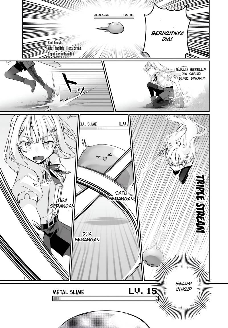 Astral Online – Maou no Noroi de Saikyou Bishoujo ni natta Ore, Saijaku Shoku da ga Cheat Skill de Chou Seichou shite Musou suru chapter 2