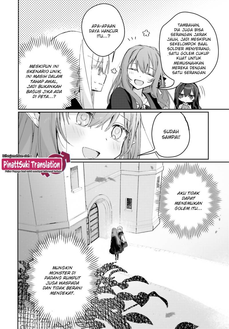 Astral Online – Maou no Noroi de Saikyou Bishoujo ni natta Ore, Saijaku Shoku da ga Cheat Skill de Chou Seichou shite Musou suru chapter 13