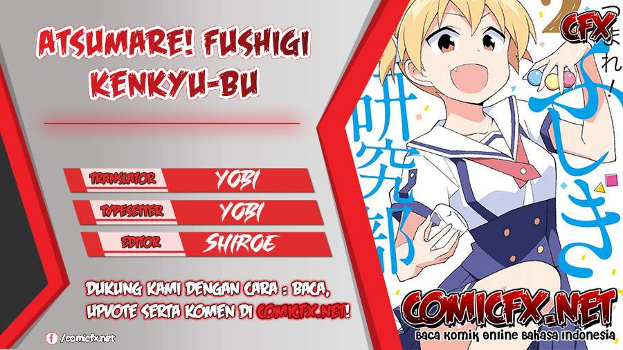 Atsumare! Fushigi Kenkyuubu Chapter 24 Bahasa Indonesia
