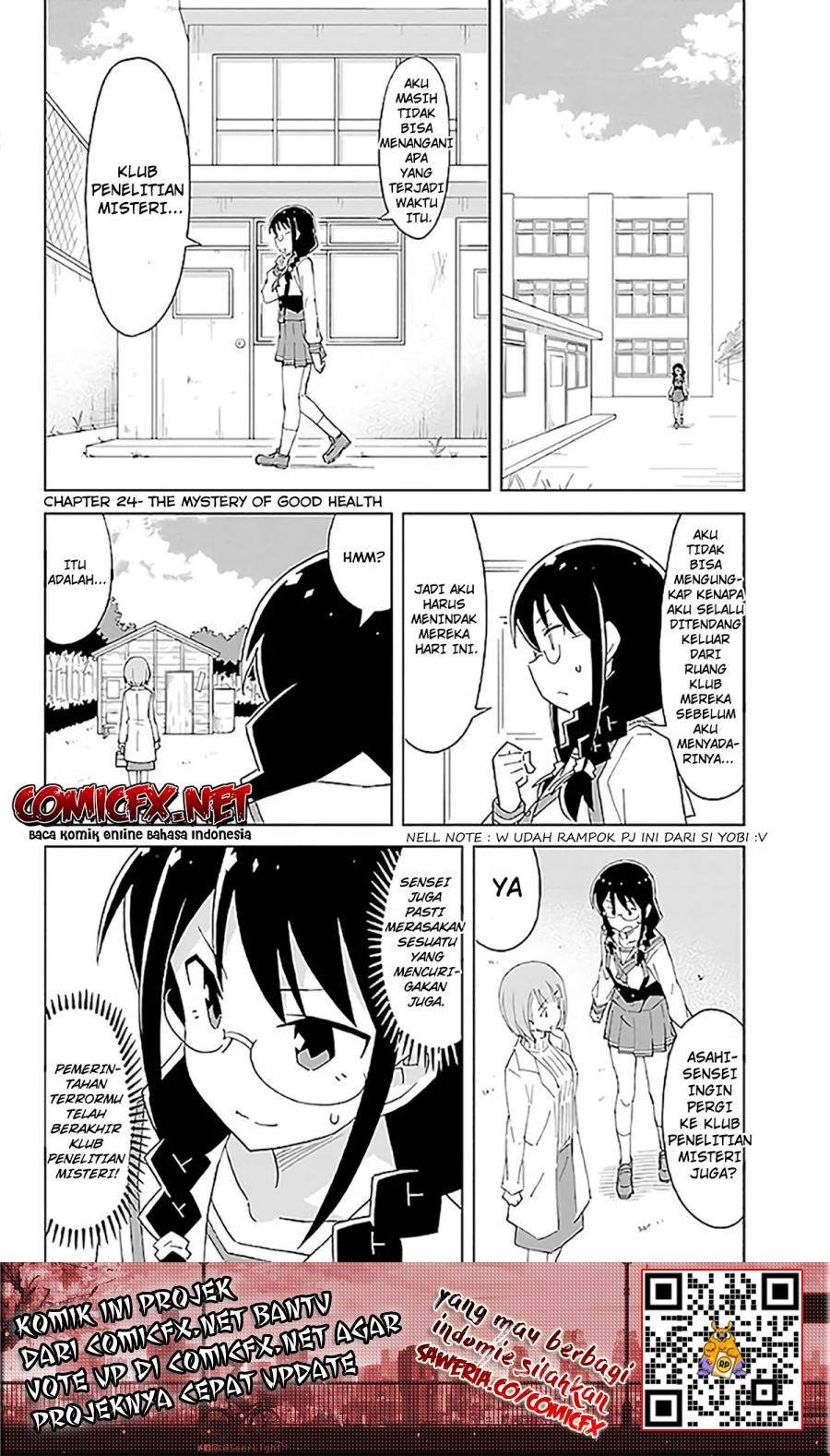 Atsumare! Fushigi Kenkyuubu Chapter 24 Bahasa Indonesia